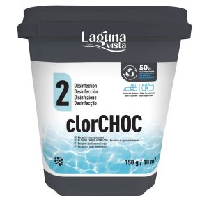 Shock chlorine GRE 0% boro. 5 Kg granules.
