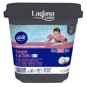 Complete 4 actions 0% boro lėtai tirpstančios vandens švarinimo tabletės